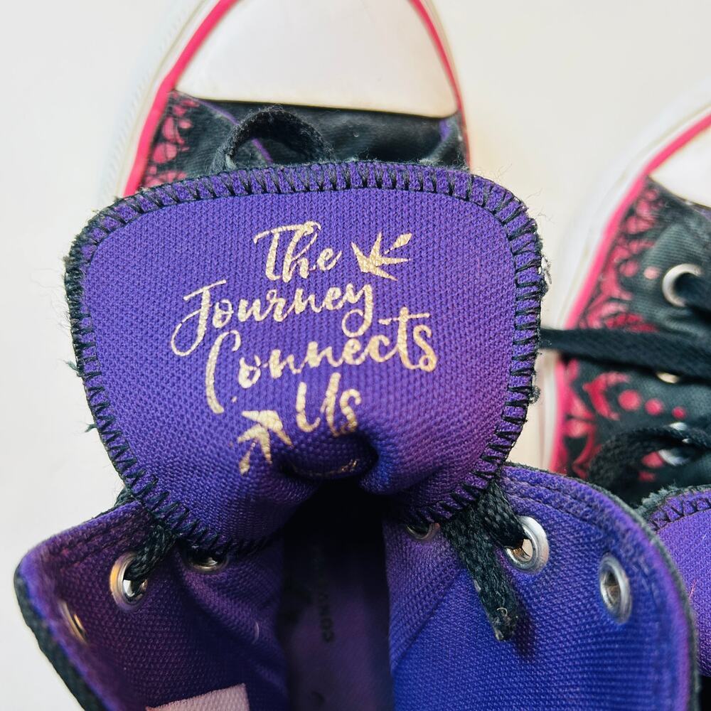 Converse X Disney Frozen Anna Chuck Taylor All Star Sneakers 2 - Picture 7 of 7